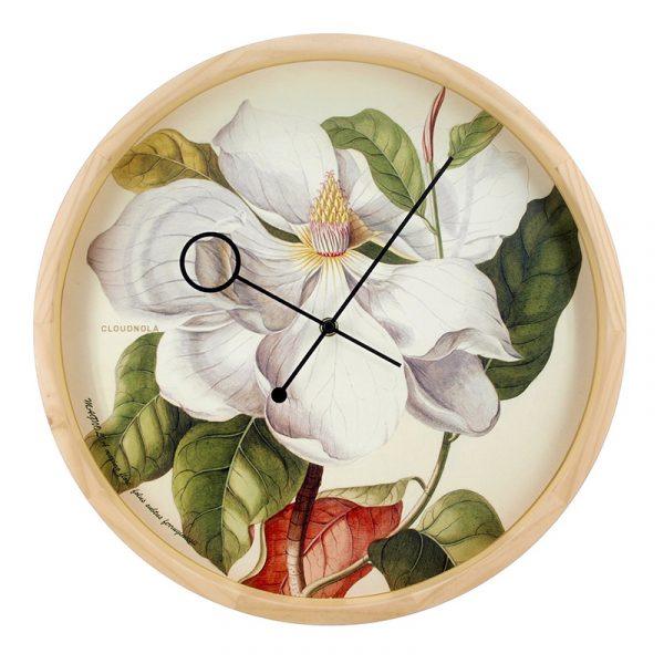Magnolia Wall Clock
