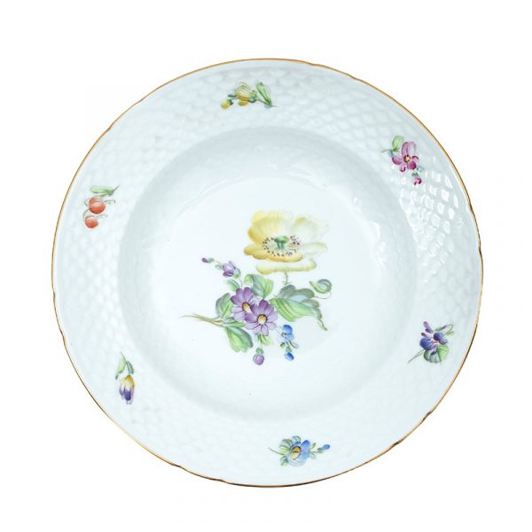 Flower Motif Salad Plate III