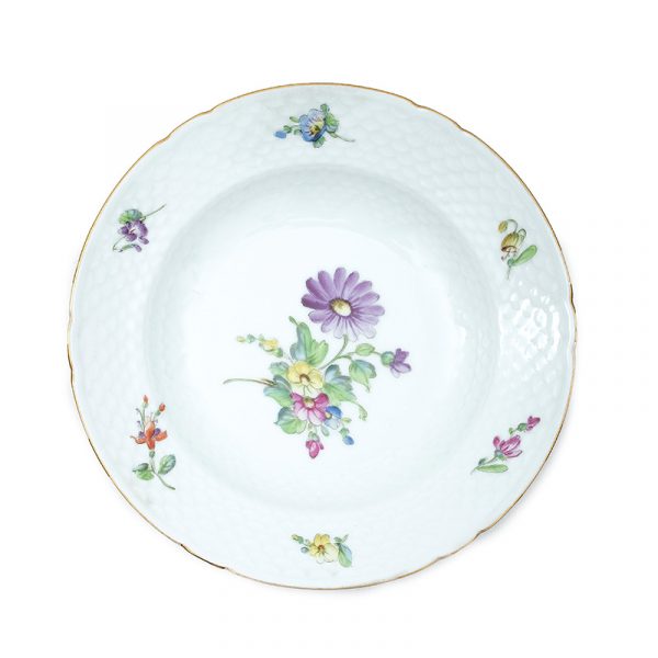 Flower Motif Salad Plate IV