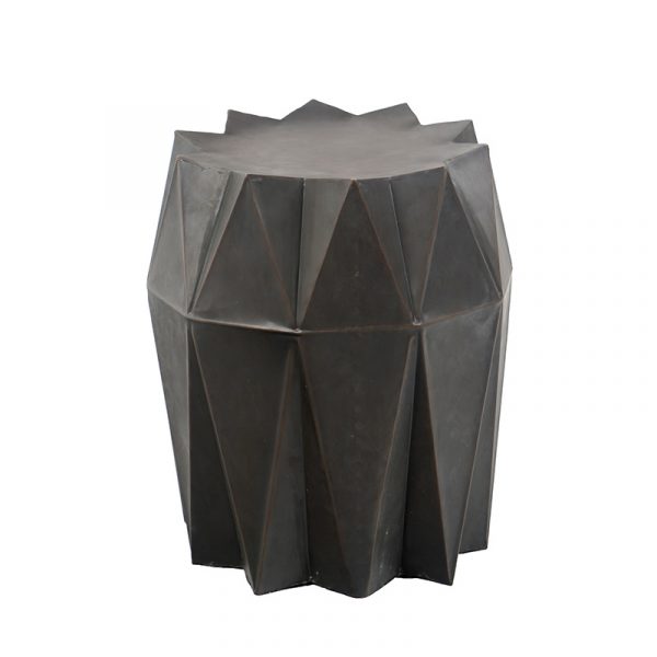 Decagon Pouf Side Table