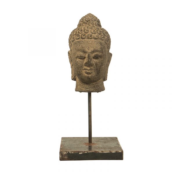 Buddha Head on Stand