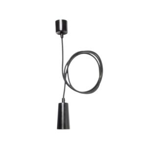 Plumen Drop Cap Pendant Set Black