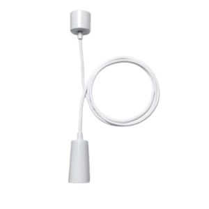 Plumen Drop Cap Pendant Set White