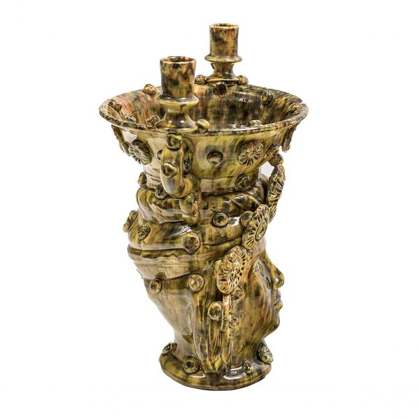 Undina Candle Holder Acid Green - Image 3