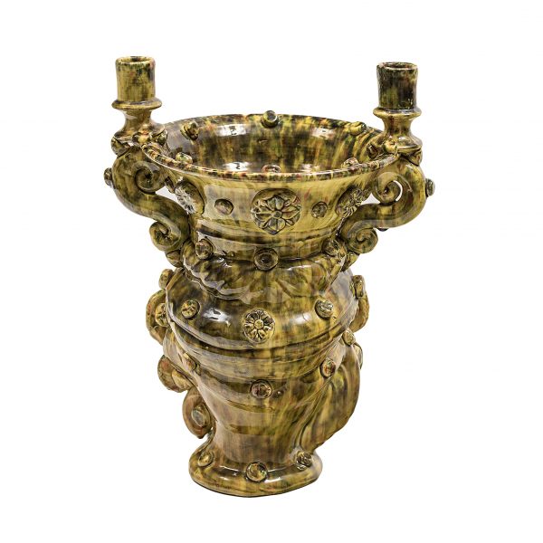 Undina Candle Holder Acid Green - Image 4