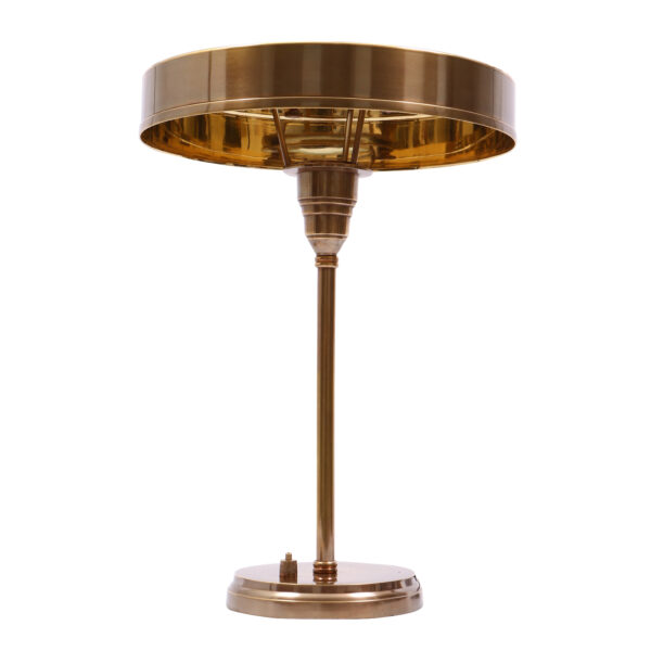 Industrial Office Lamp- Brass