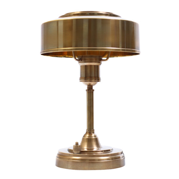 Industrial Brass Lamp- Antique