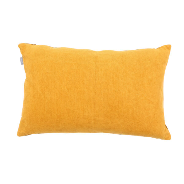 Chenille Cushion- Ochre - Image 2