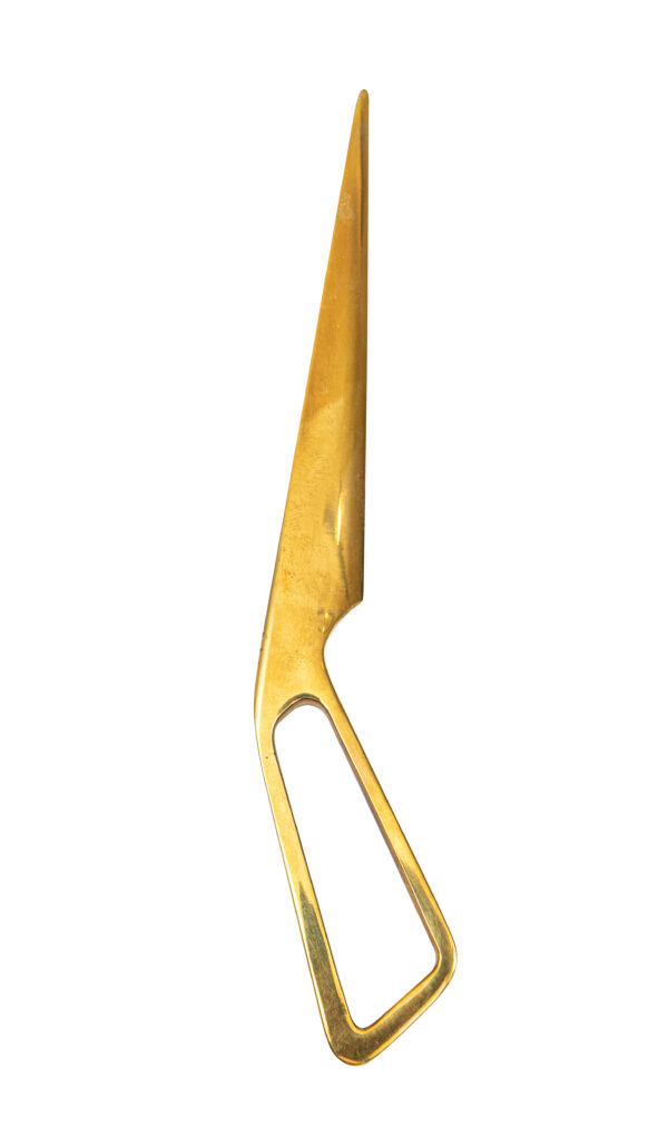 Brass letter opener