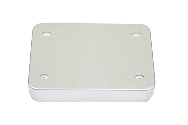 Aluminum lunch box- Silver