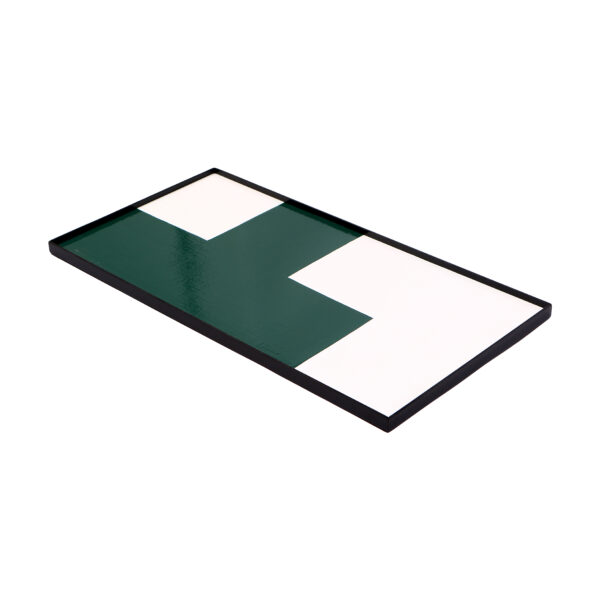 Tetris Block Green Tray