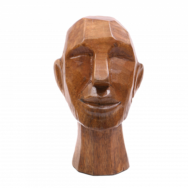 Head figure-Wood