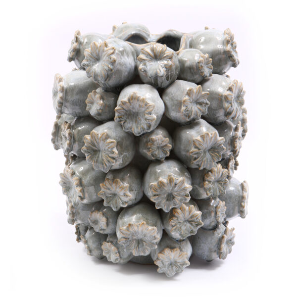 Stoneware Vase-Seed Head I