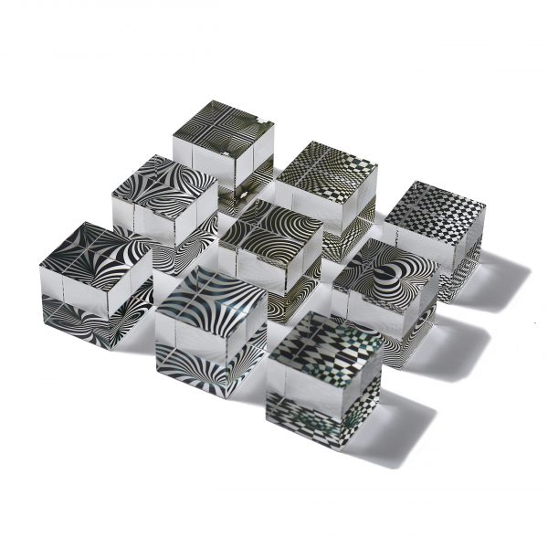 Small Illusion Cubes (Set of 9)