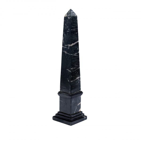 Black Marble Obelisk L