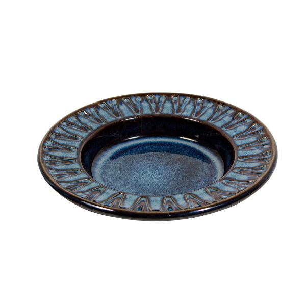 Round Plate Blue - Image 2