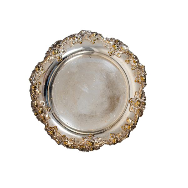 Round Silver Tray