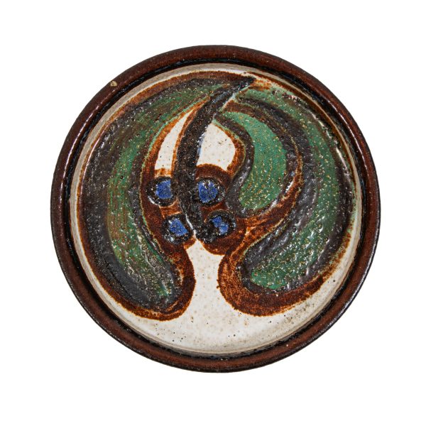 Round Ornamented Ceramic