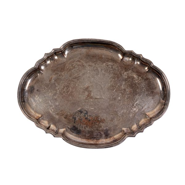 Silver Oval Tray