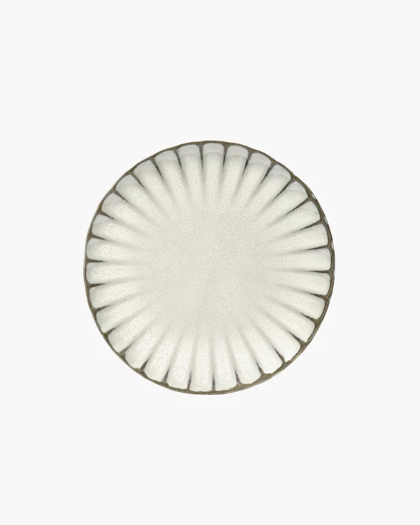 Dinner Plate White Inku - Image 2